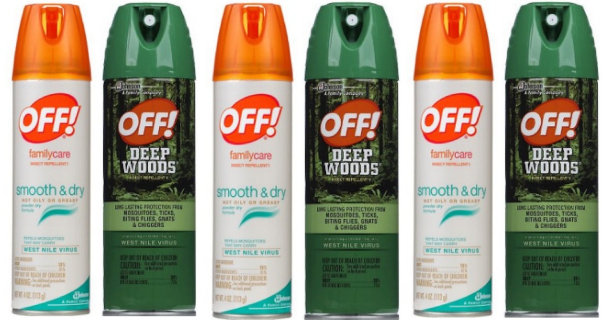 Walgreens OFF! Insect Repellent Only 1.74