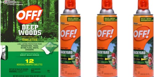 Target: OFF! Insect Repellent Possibly 70% Off