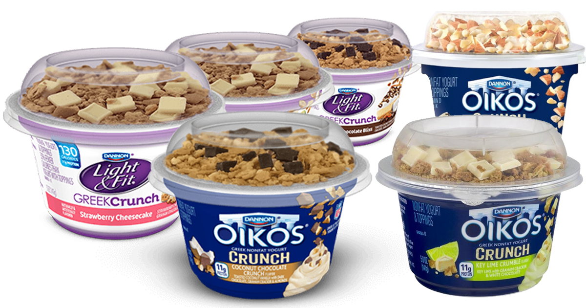 Giant Eagle FREE Dannon Oikos Crunch or Light & Fit Crunch Greek Yogurt eCoupon