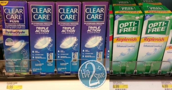Opti-Free and Clear Care