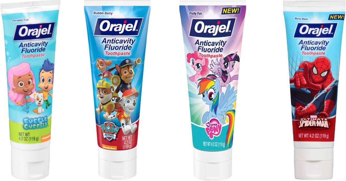Walgreens Orajel Children's Toothpaste Just 99¢