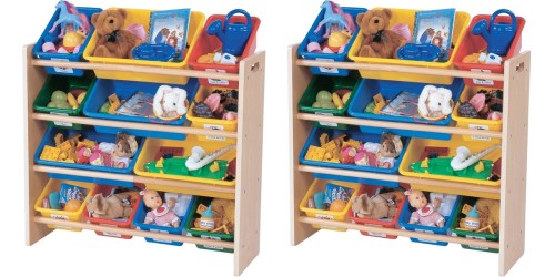 Amazon: Tot Tutors Primary Colors Toy Organizer With Storage Bins Only $35.99