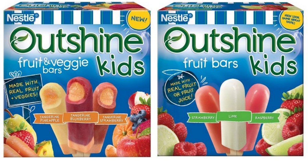 New 1/1 Outshine Frozen Snack Coupon = Frozen Fruit Bars Only 1.85 at