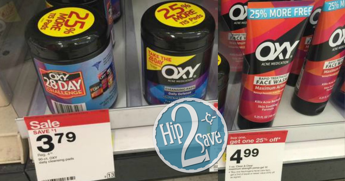 oxy face wash target
