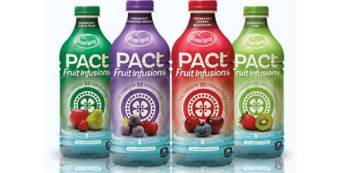 Kroger & Affiliates: FREE Ocean Spray PACt Fruit Infusions (Must Load eCoupon Today)