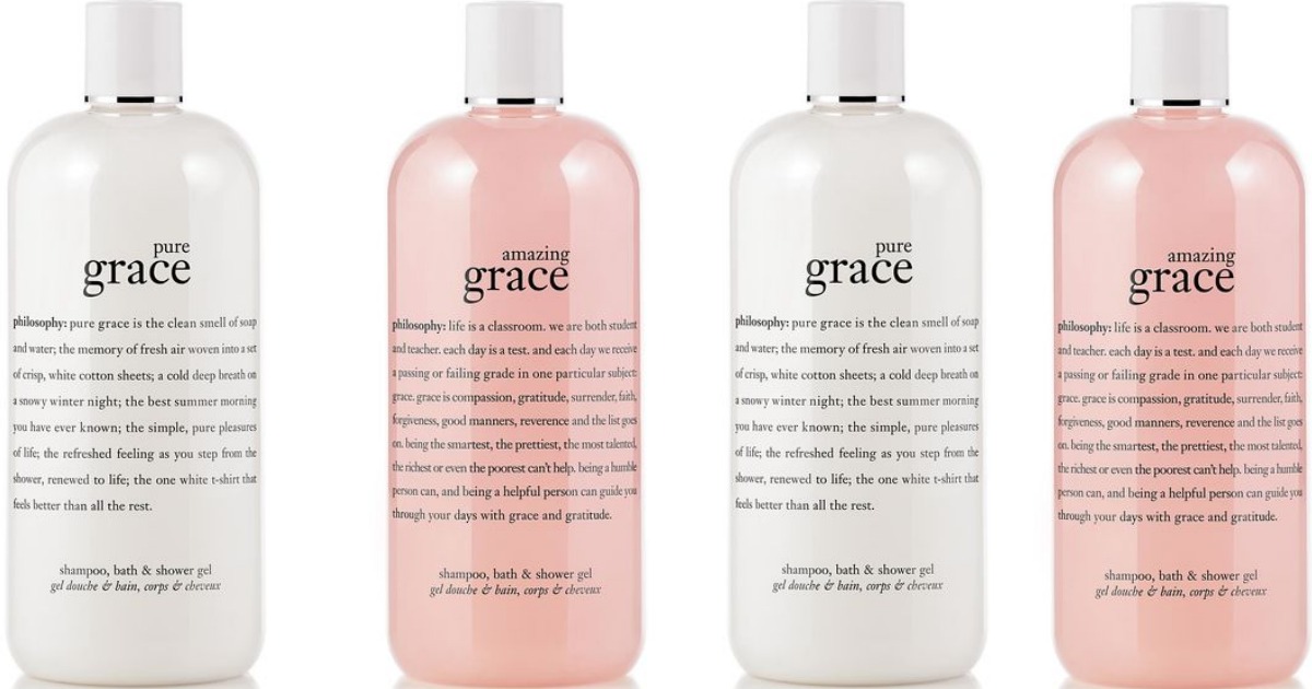 Philosophy Pure Grace and Amazing Grace Shampoo, Bath and shower gels