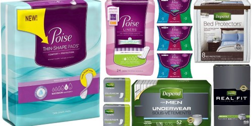 $14 Worth Of Depend & Poise Coupons = Poise Liners Only $3.74 Each at CVS