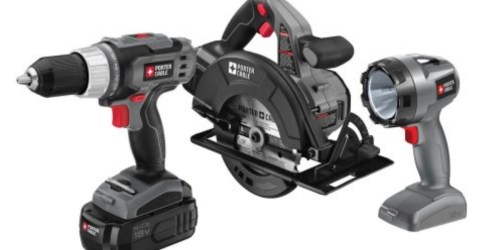 Walmart: Porter Cable 18-Volt 3-Piece Tool Combo Kit Only $49 (Regularly $115)