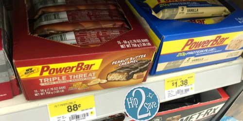 Walmart: PowerBar Triple Threat Bars 38¢ Each