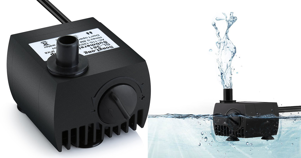 Amazon Aquarium Water Pump Only 6.59 (Regularly 12.59)