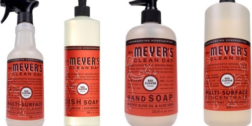Target Cartwheel: 30% Off Mrs. Meyer’s Clean Day Red Clover Products