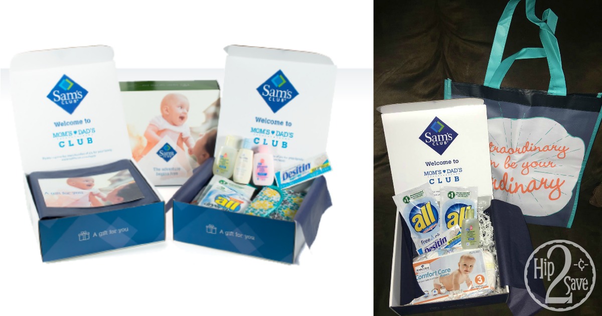 Have You Received YOUR Free Sam’s Club Baby Box with Samples (NO