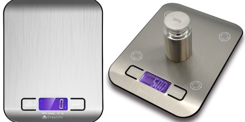 Amazon: Etekcity Stainless Steel Digital Kitchen Food Scale ONLY $10.88 (Regularly $25.99)