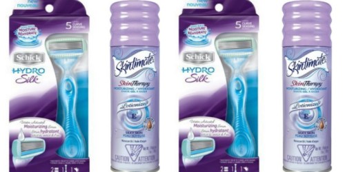 Target: Nice Deal On Schick Hydro Silk Razor and Skintimate Shave Gel
