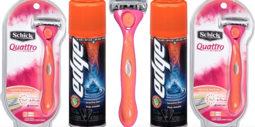 Rare Buy Schick Razor, Get Free Shave Gel Coupon RESET = 3 Products Just $5.48 at CVS