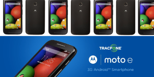 Amazon: Motorola Moto E Android Prepaid Phone + Triple Minutes ONLY $19.99