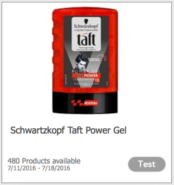 New Schwarzkopf Taft Power Gel Product Testing Opportunity Hip2save