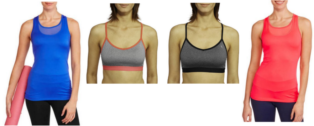 danskin now racerback sports bra