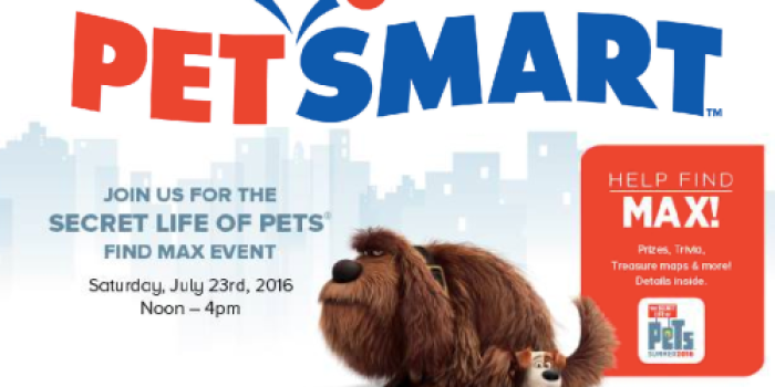 PetSmart: Secret Life of Pets In-Store Event For Kids (July 23rd)