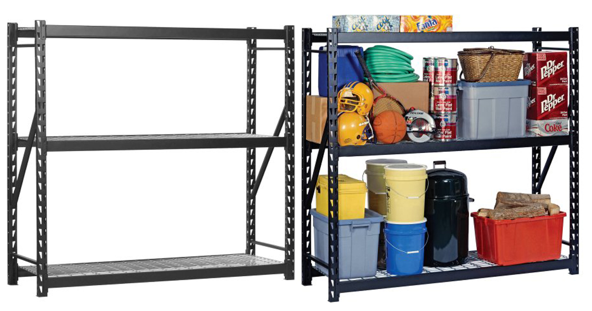 Edsal Steel Welded Storage Rack Only 99 shipped
