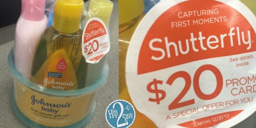 5 new Baby & Children’s Coupons = Johnson’s Gift Set $7.87 + $20 Shutterfly Code at Walgreens