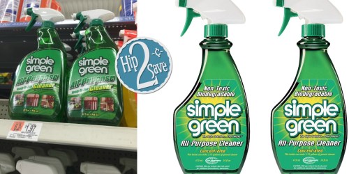 High Value $1.50/1 Simple Green Coupon = All-Purpose Cleaner Just 47¢ at Walmart