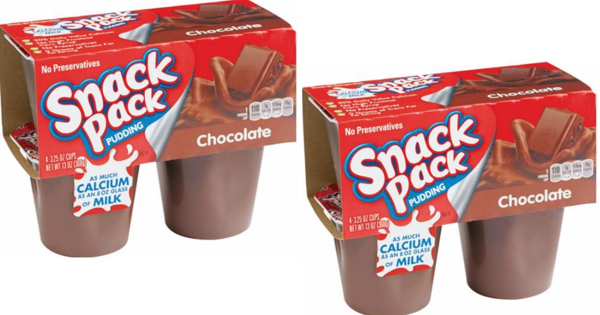 Target Snack Pack Pudding 4Packs Only 63¢ Each (Great for School Lunches!)
