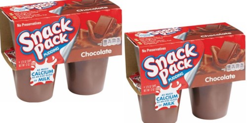 Target: Snack Pack Pudding 4-Packs Only 63¢ Each (Great for School Lunches!)