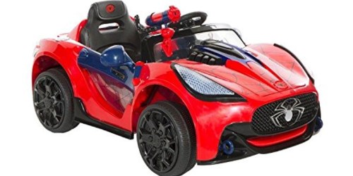 Amazon Prime: Spiderman 6-volt Electric Ride-On Car $99.99 Shipped (Regularly $169.98)