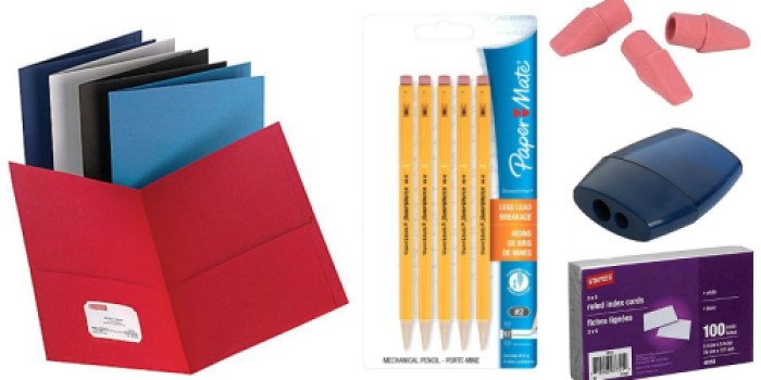 Staples: Back to School Deals Starting July 31st (FREE Bic Pens, 17¢ Folders & More)