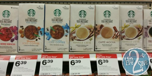 Target: Starbucks VIA Instant Coffee Only $3.51 Each (Regularly $6.39)