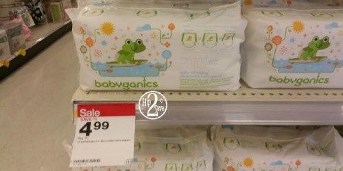 Target: BabyGanics Swim Diapers Only $3.99 + Nice Deal on Up & Up Baby Wipes