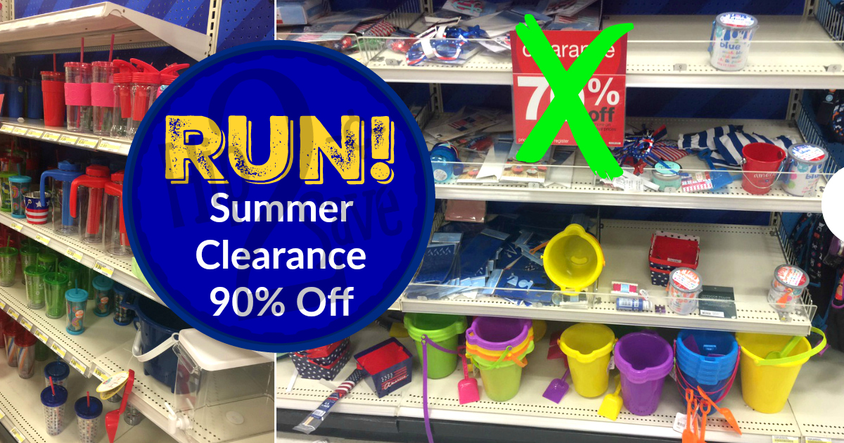 Target Summer Clearance NOW 90 Off!?