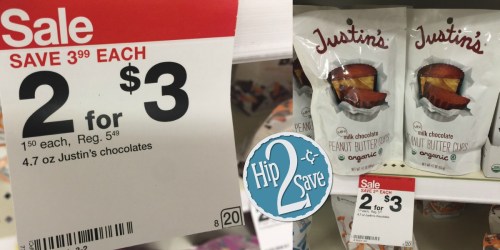 Target: Justin’s 4.7-Ounce Peanut Butter Cups ONLY $1.50 (Regularly $5.49)