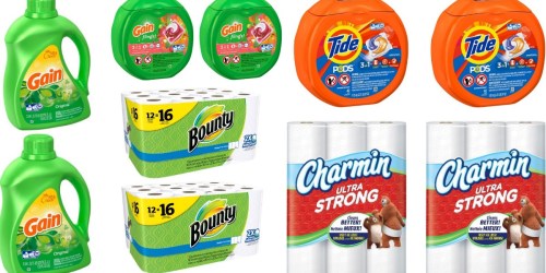 Target: BIG Savings on Tide PODS, Bounty, Charmin, Gain & More