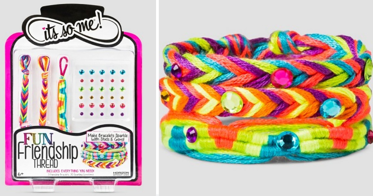 Target It's So Me Girls' Friendship Beads Jewelry Kit Only 2.38