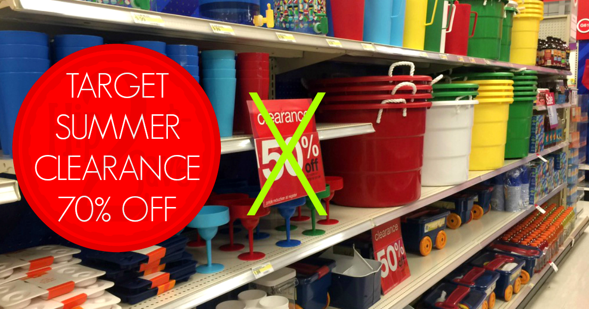 Target Summer Clearance NOW Possibly 70 Off