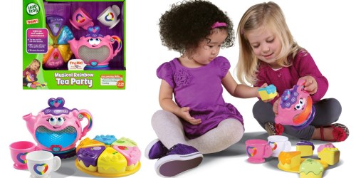 LeapFrog Musical Rainbow Tea Set ONLY $10.97 (Regularly $21.99)