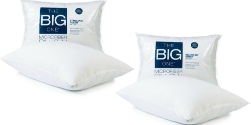 Kohl’s Cardholders: The Big One Queen/Standard Pillow Only $2.79 Shipped (Regularly $11.99)