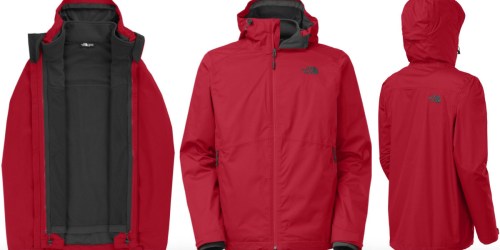 The North Face Men’s Arrowood Triclimate Jacket in Red Only $119.37 Shipped (Reg. $198.95)