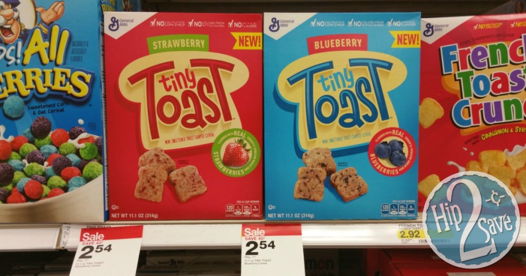 Tiny Toast Cereal at Target Hip2Save
