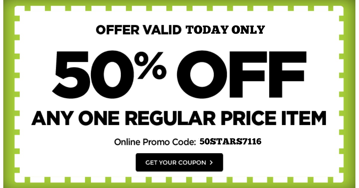 Michaels: 50% off one regular price item printable coupon - Frugal Living NW