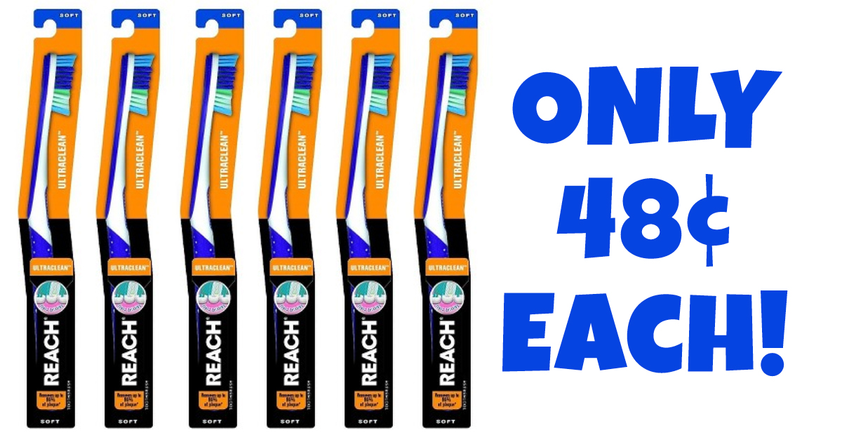 Target Reach Ultra Clean Soft Toothbrush Only 48¢ Each (When You Buy 2)