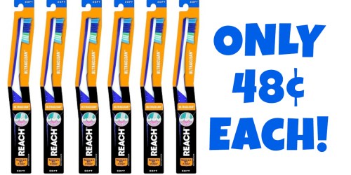 Target: Reach Ultra Clean Soft Toothbrush Only 48¢ Each (When You Buy 2)