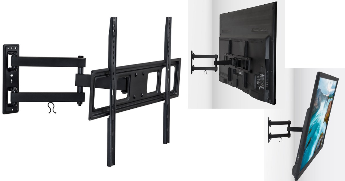 Amazon HDTV Wall Mount Bracket with Full Motion Arm Extension Only 14.99