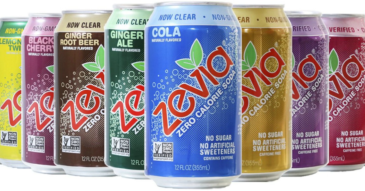 Amazon Zevia Zero Calorie Soda ONLY 54¢ Per Can Shipped