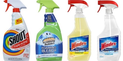 Target: Windex, Scrubbing Bubbles, Shout & More ONLY $1.69 Each (After Gift Card)