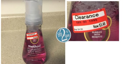 Target: Possibly Two Method Foaming Body Wash + Hand Soap Only $3.49
