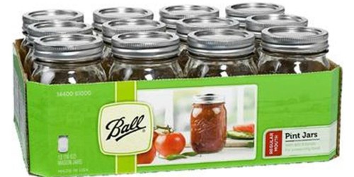 Kmart: 12 Pack of Ball Mason Pint Jars Only $3.61 After Shop Your Way Points