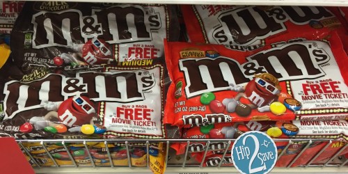 Target: M&M’s Only $1.32 Per Bag AND Score FREE Fandango Movie Ticket